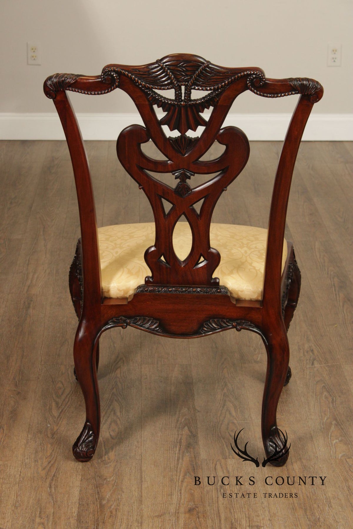 Henredon Natchez Collection Georgian Style Set of Ten Mahogany Dining Chairs