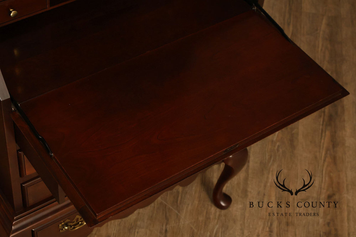 Jasper Cabinet Queen Anne Style Cherry Secretary Desk