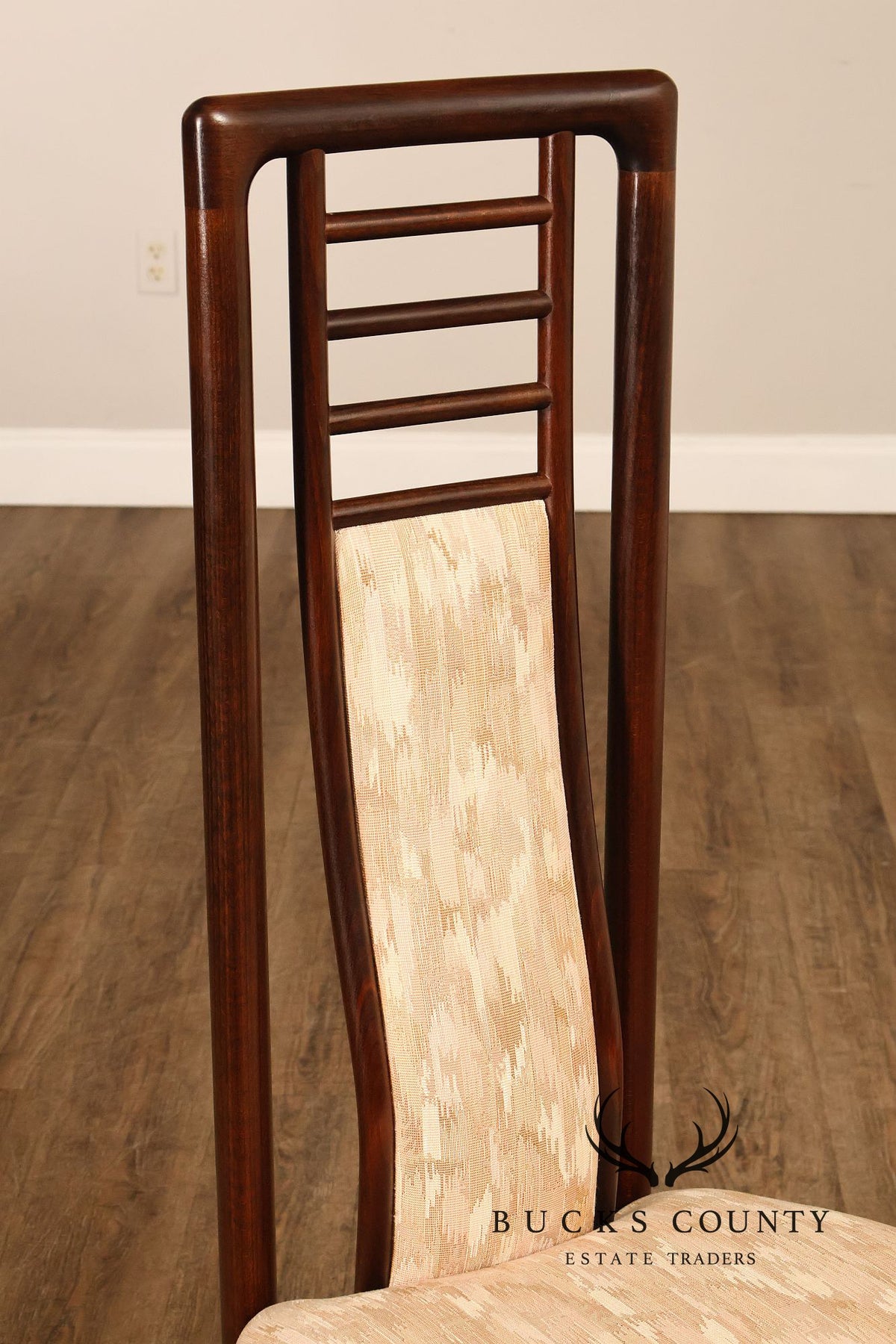 Boltinge Stolefabrik A/S Danish Modern Set Of Six Upholstered Dining Chairs