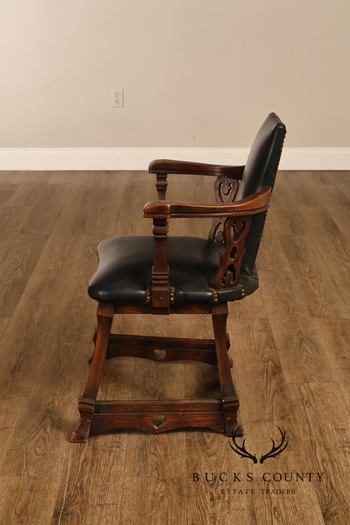 Romweber Viking Oak Captain's Armchair