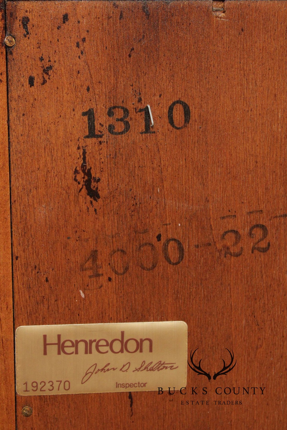 Henredon 'Folio 16' Asian Inspired Display Cabinet
