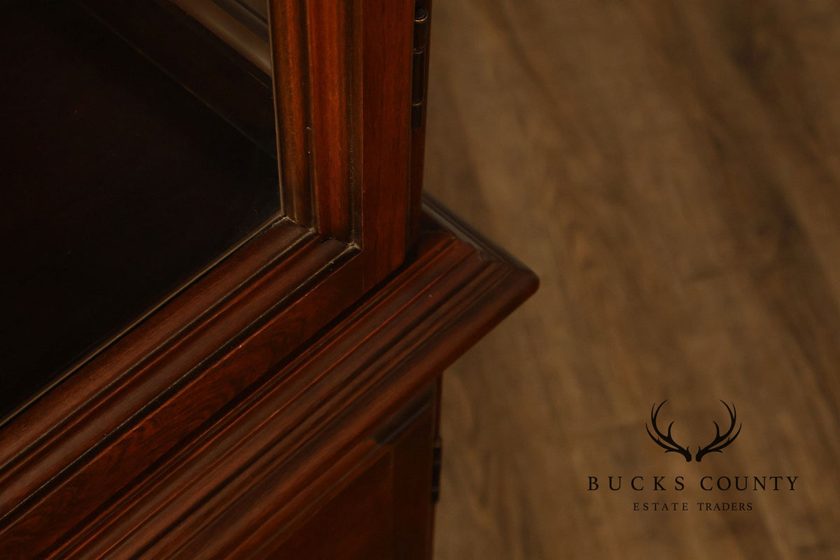 Harden Charleston Collection Cherry Breakfront China Cabinet