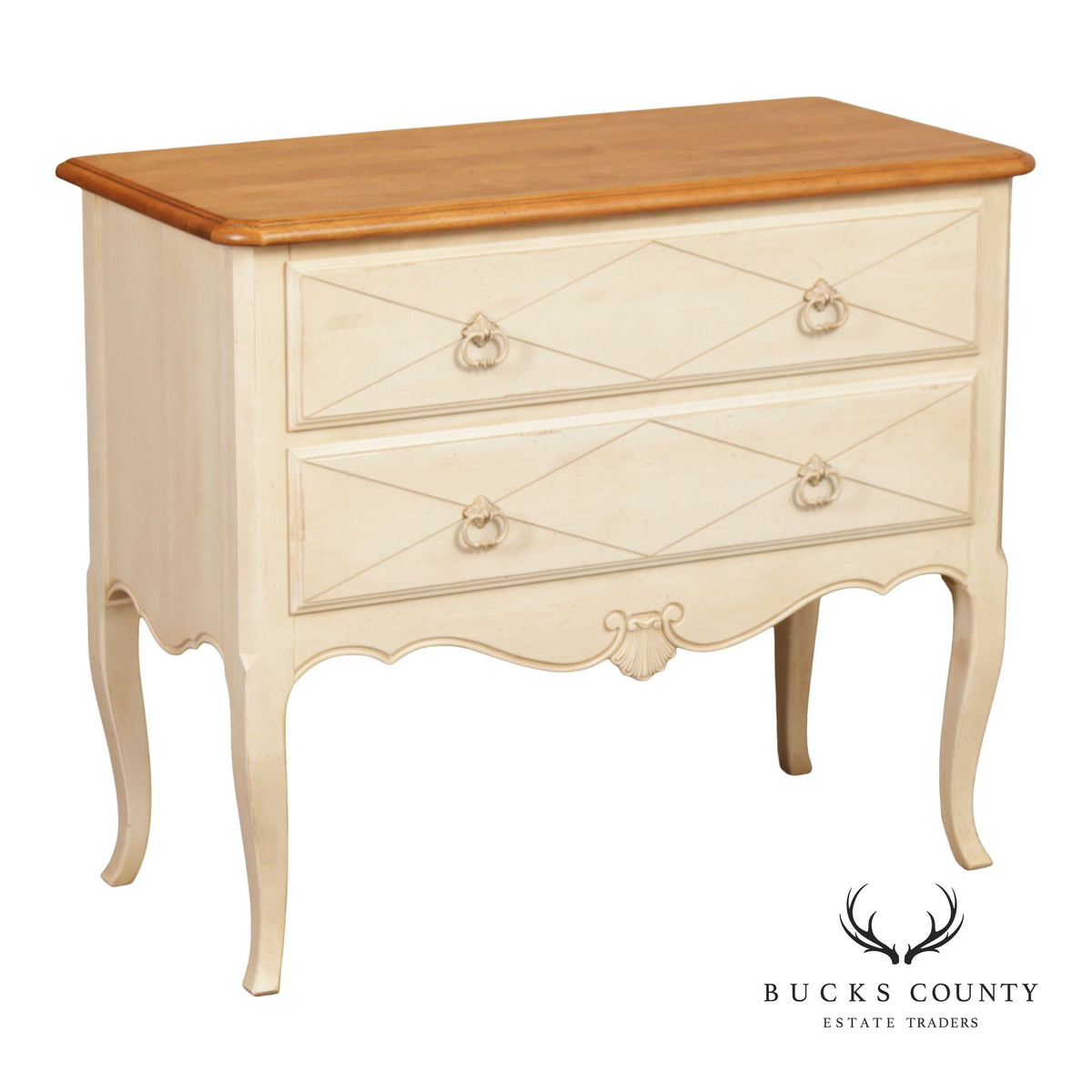 Ethan Allen French Country Style Painted Commode
