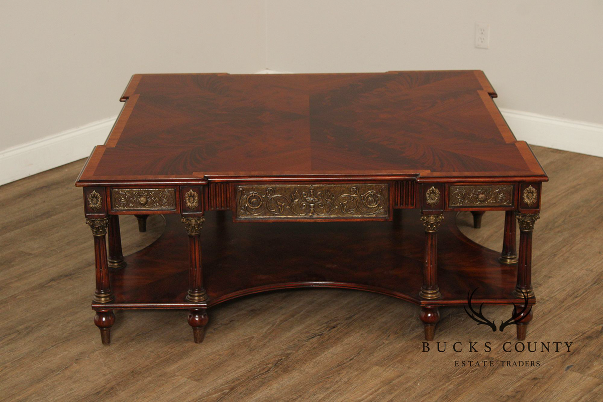 Theodore Alexander 'Classical Gathering' Mahogany Coffee Table