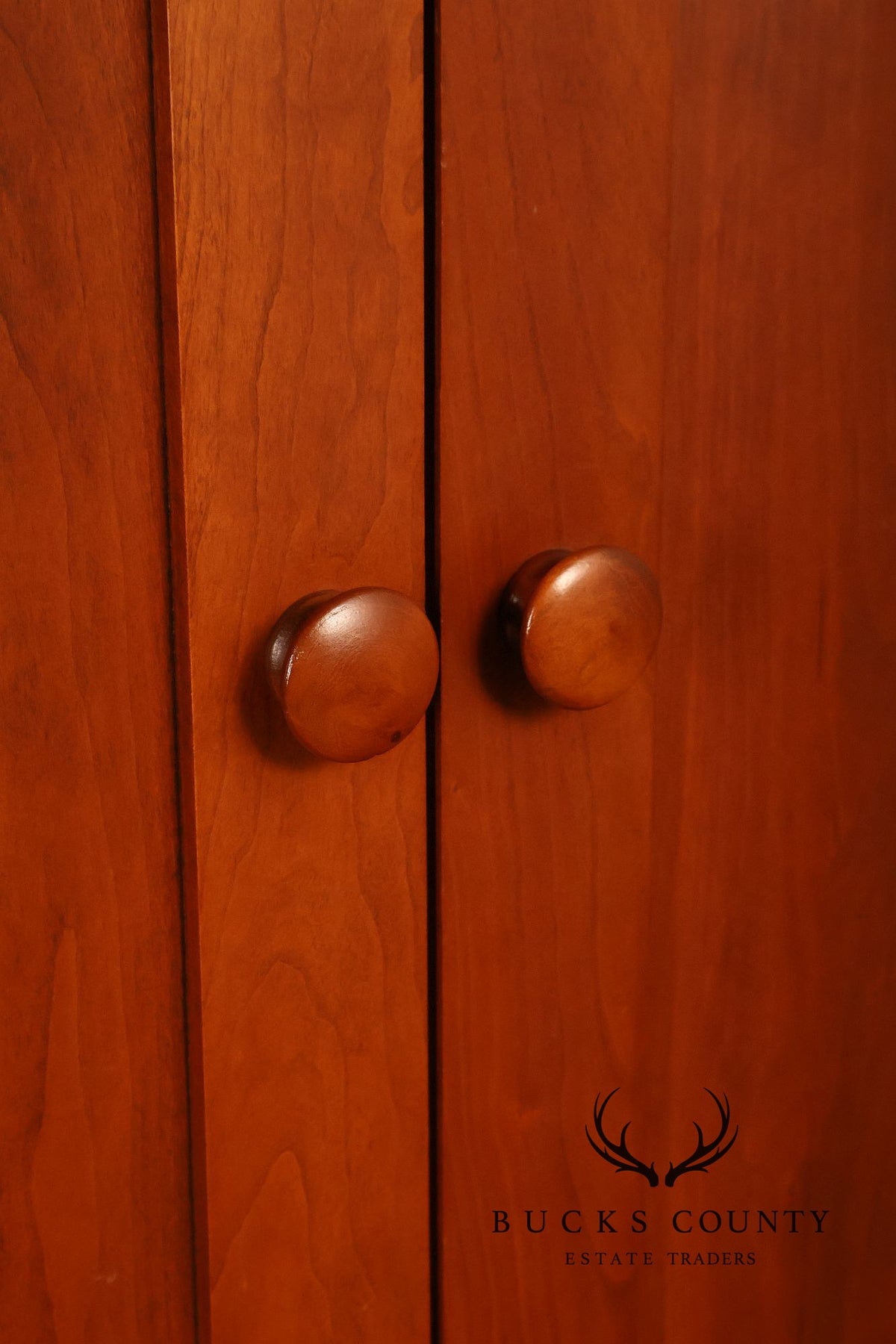 Hunt Country Furniture Cherry Two Door Armoire