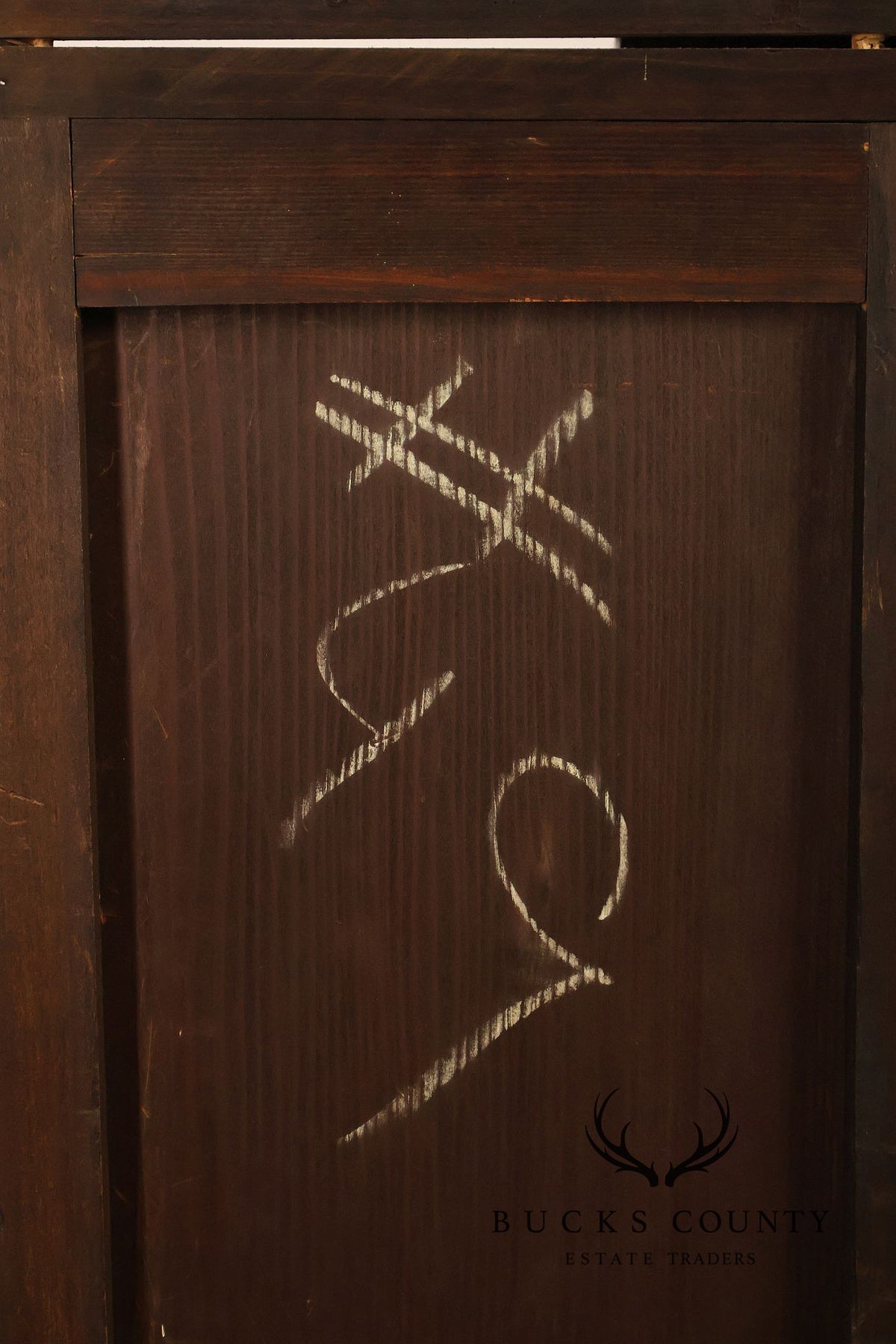Antique Edwardian Mahogany Double Door Display Cabinet