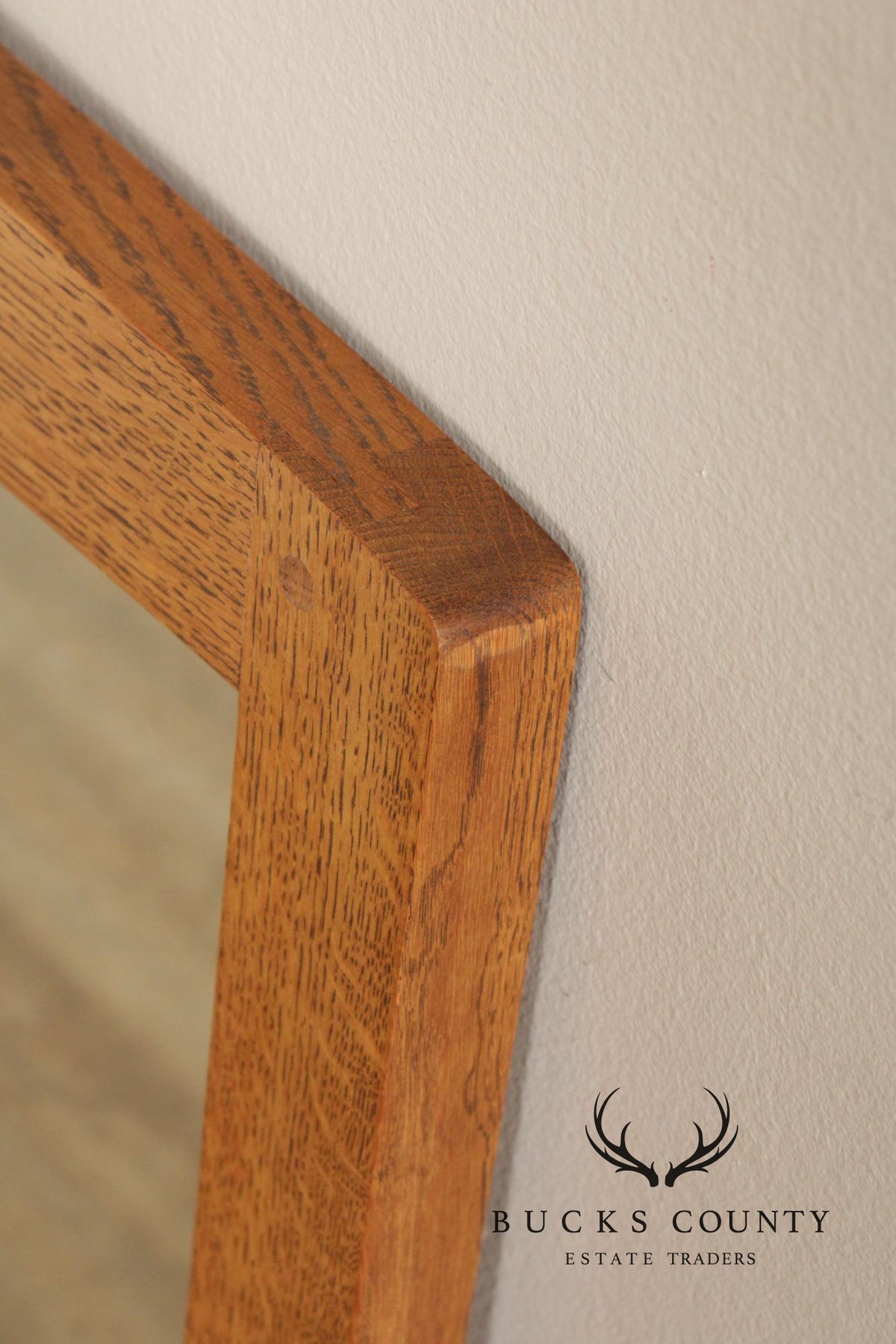 Stickley Mission Collection Oak Frame Dresser or Wall Mirror