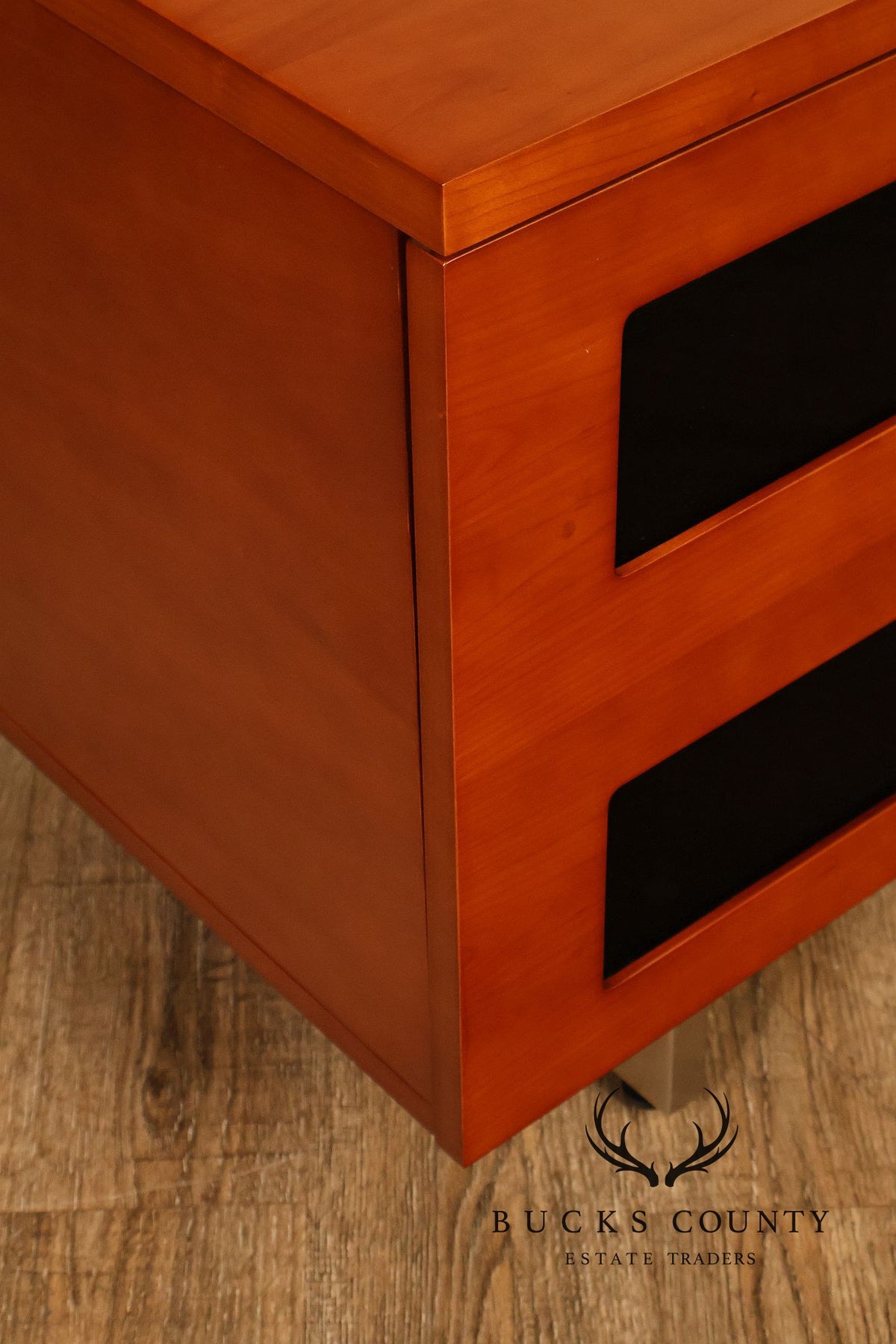 BDI Contemporary Cherry Finish TV Media Console