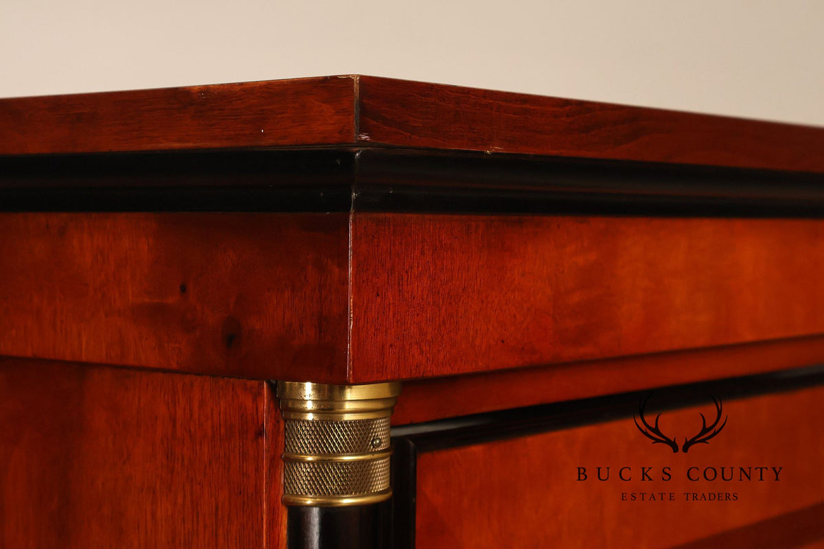Century Furniture Biedermeier Style Mahogany Armoire