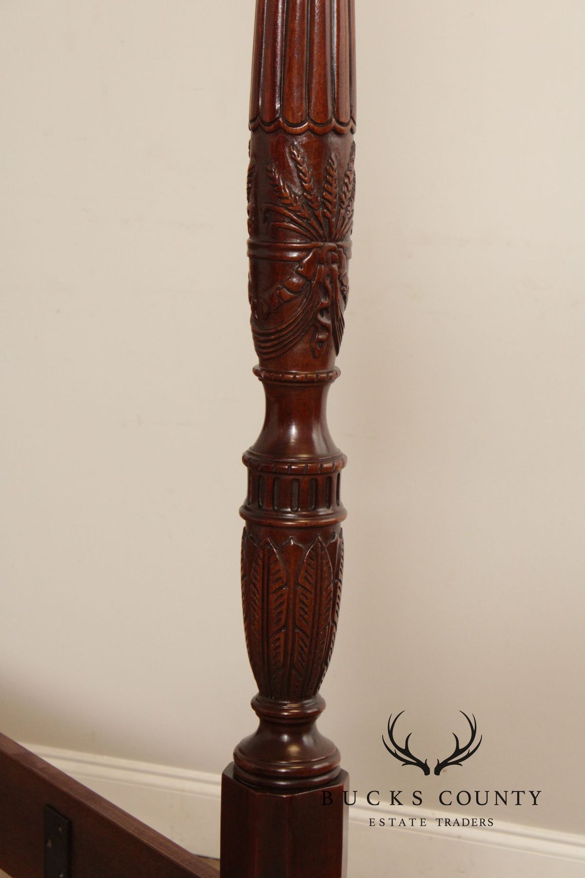 Drexel '18th Century Classics' Mahogany Queen Poster Bed