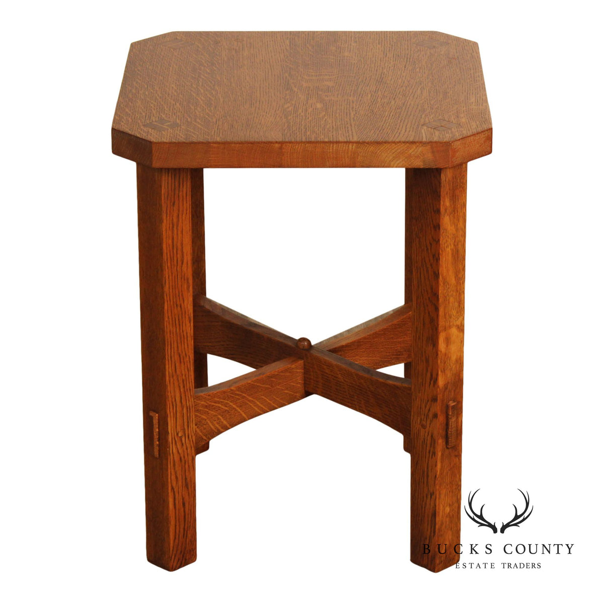 Stickley Mission Collection Oak Tabouret