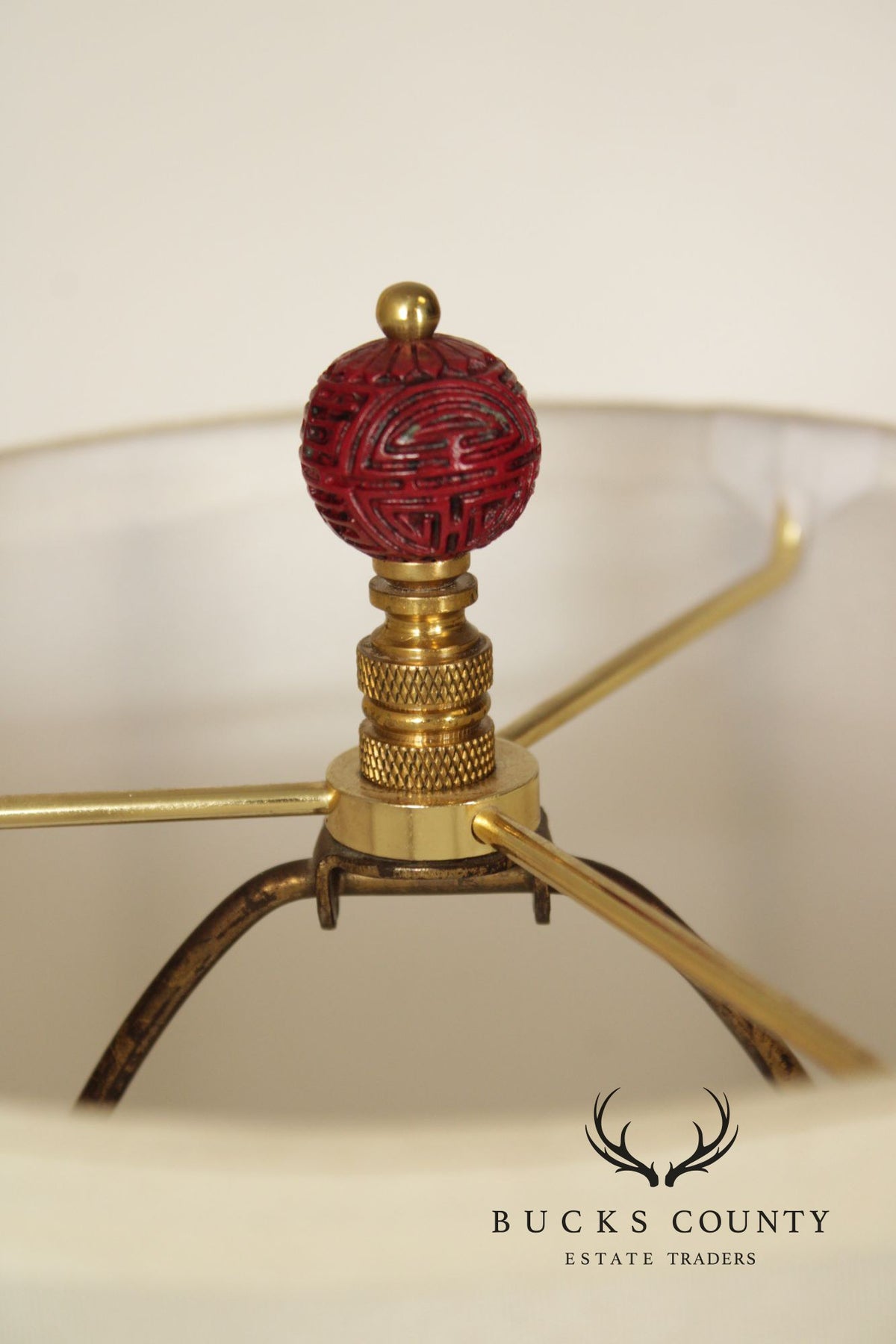 Chinese Pair of Famille Rose Porcelain Table Lamps