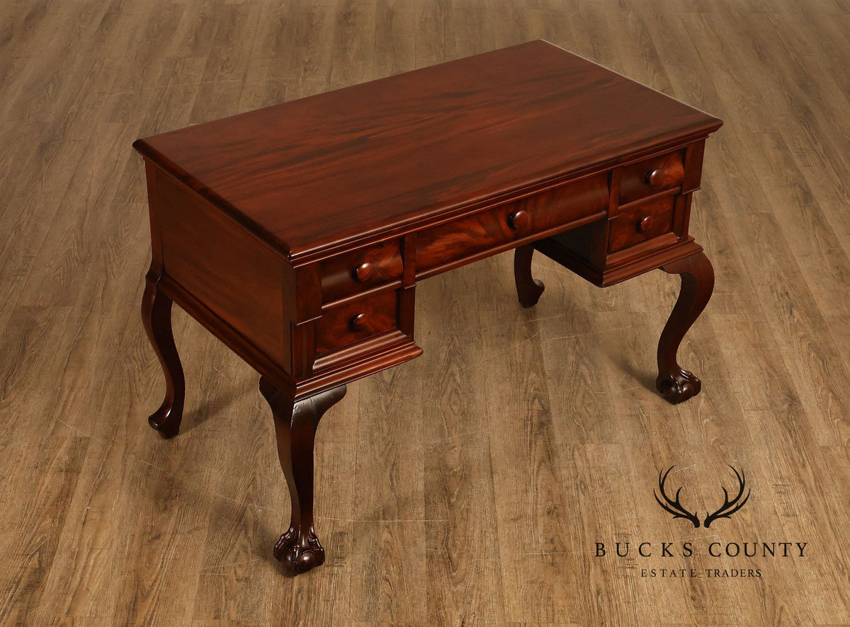 Antique John Wanamaker Mahogany Writing Desk