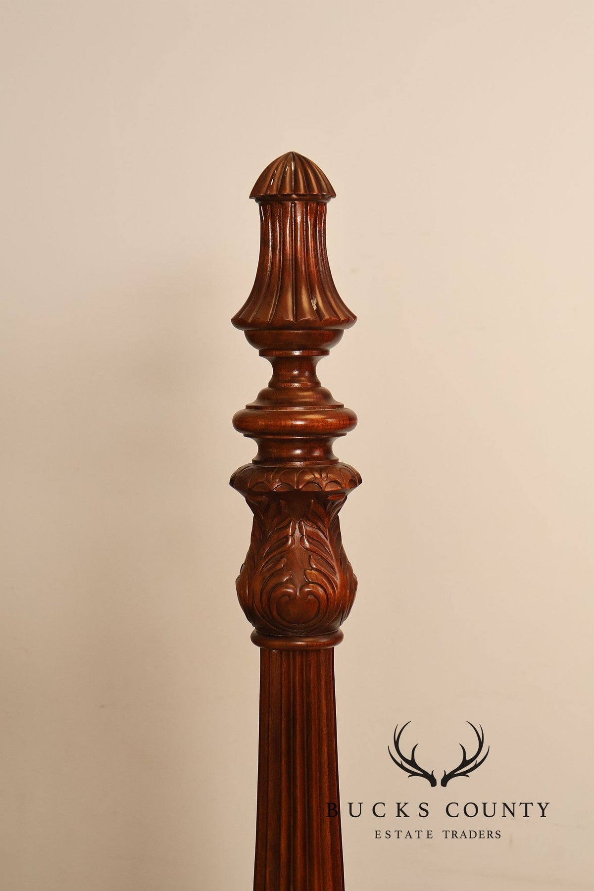 Pennsylvania House Carved Cherry King Poster Bed