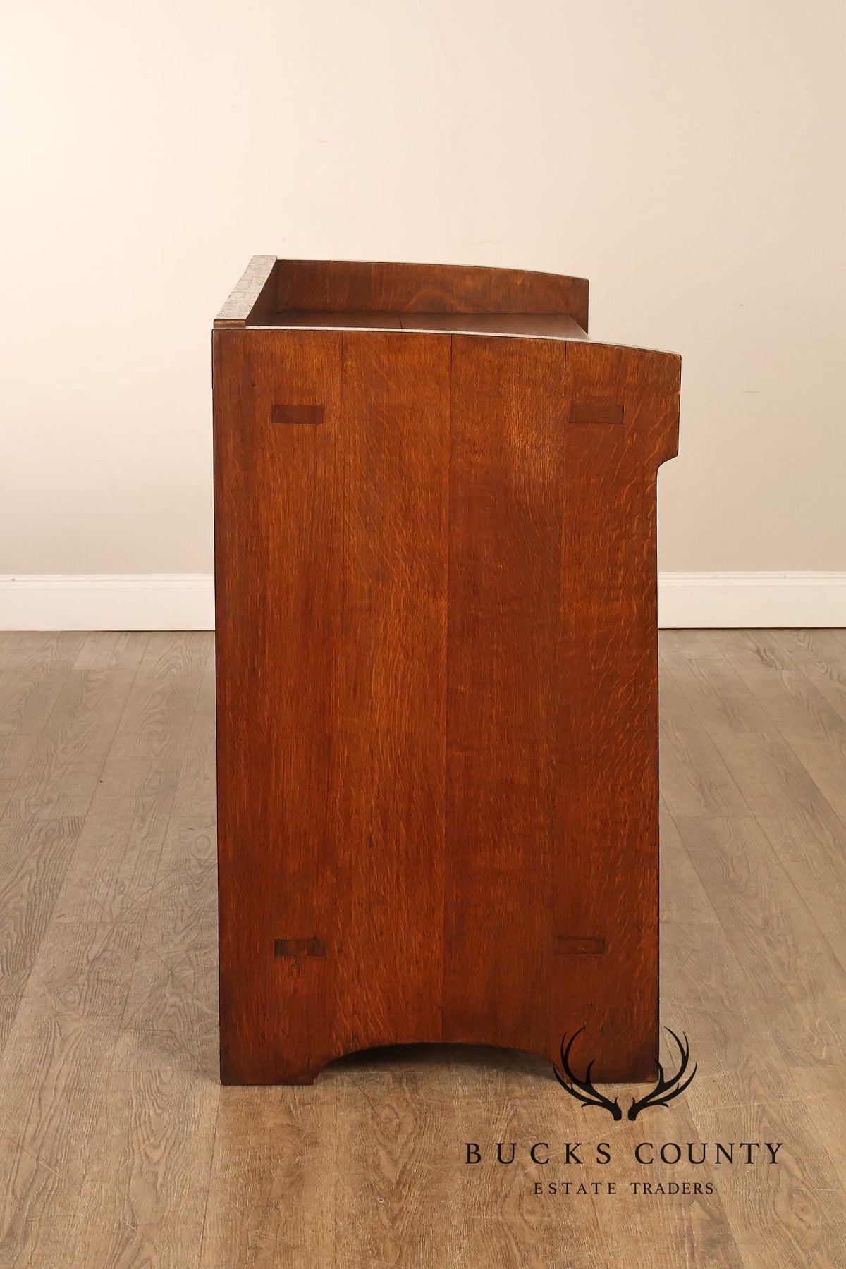 Early Gustav Stickley Arts And Crafts Oak Sideboard Buffet