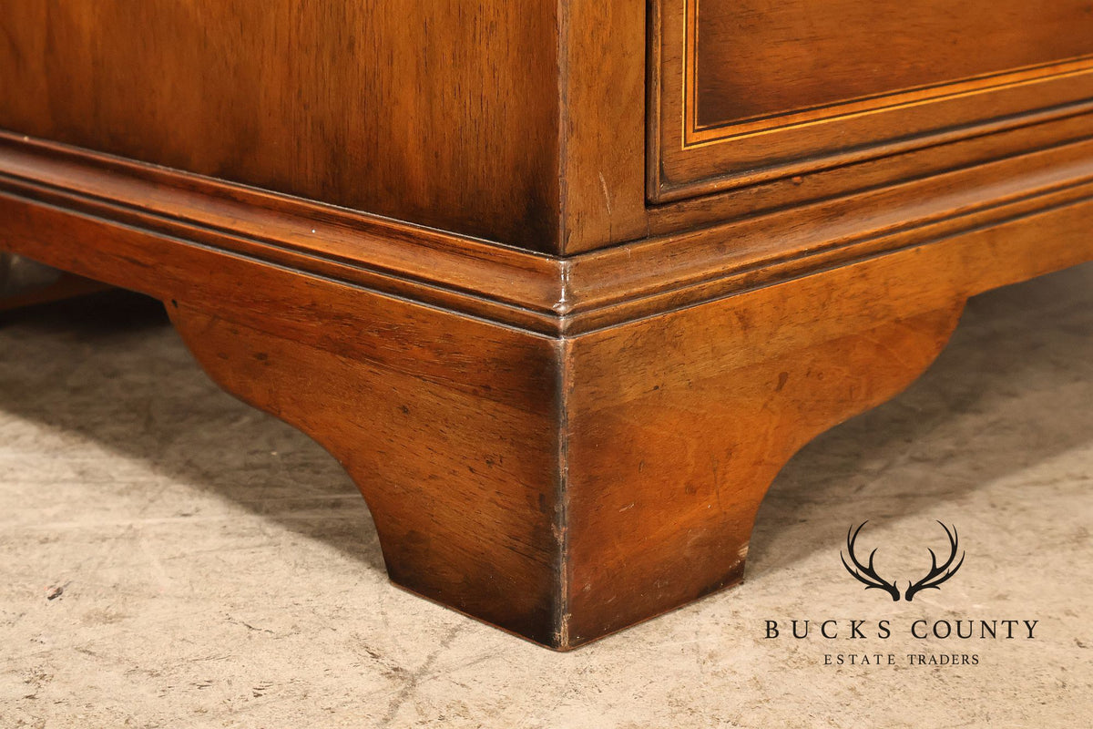 Kittinger Georgian Style Mahogany Secretary Bookcase