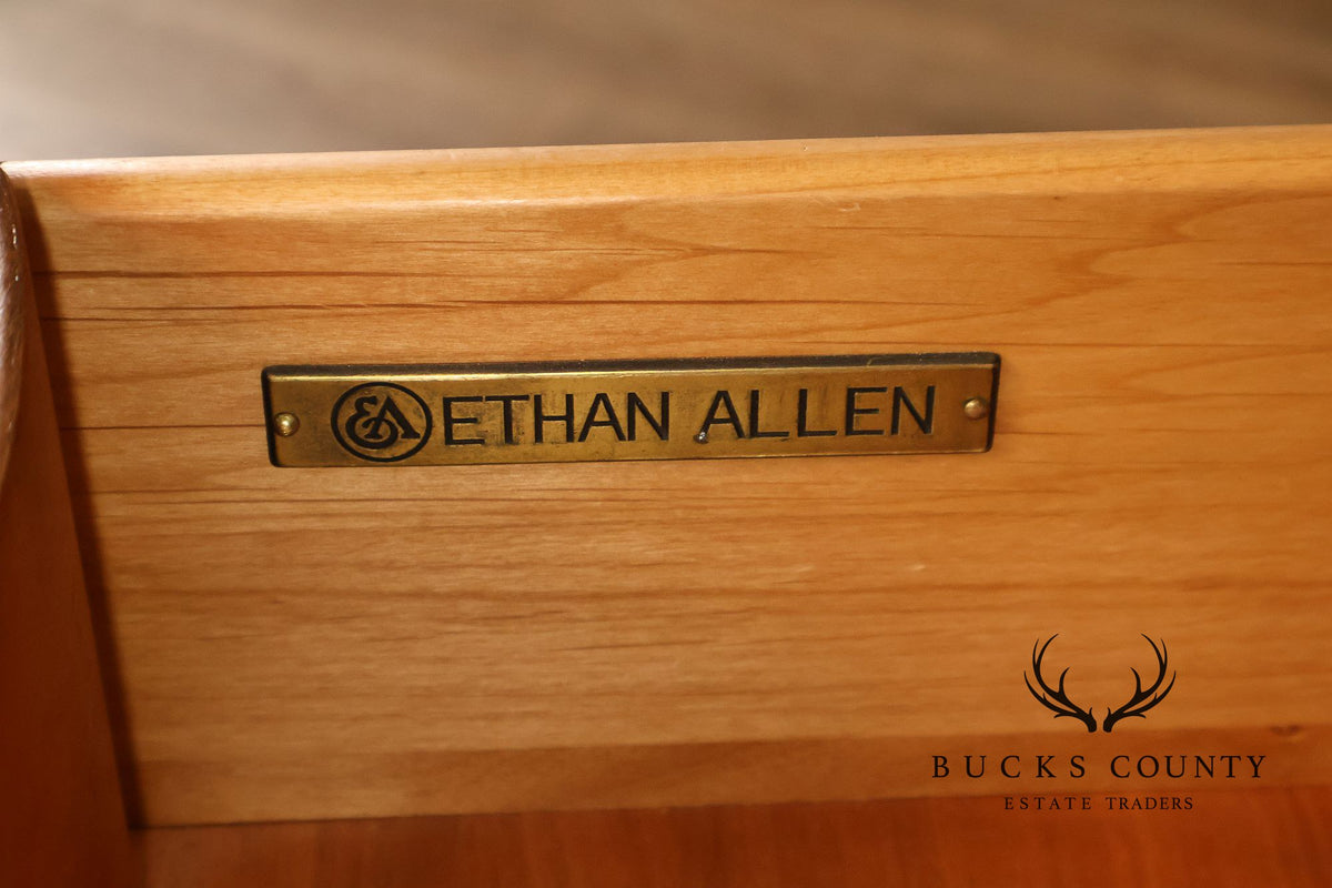 Ethan Allen 'Tuscany' Pair of Three-Drawer Nightstands