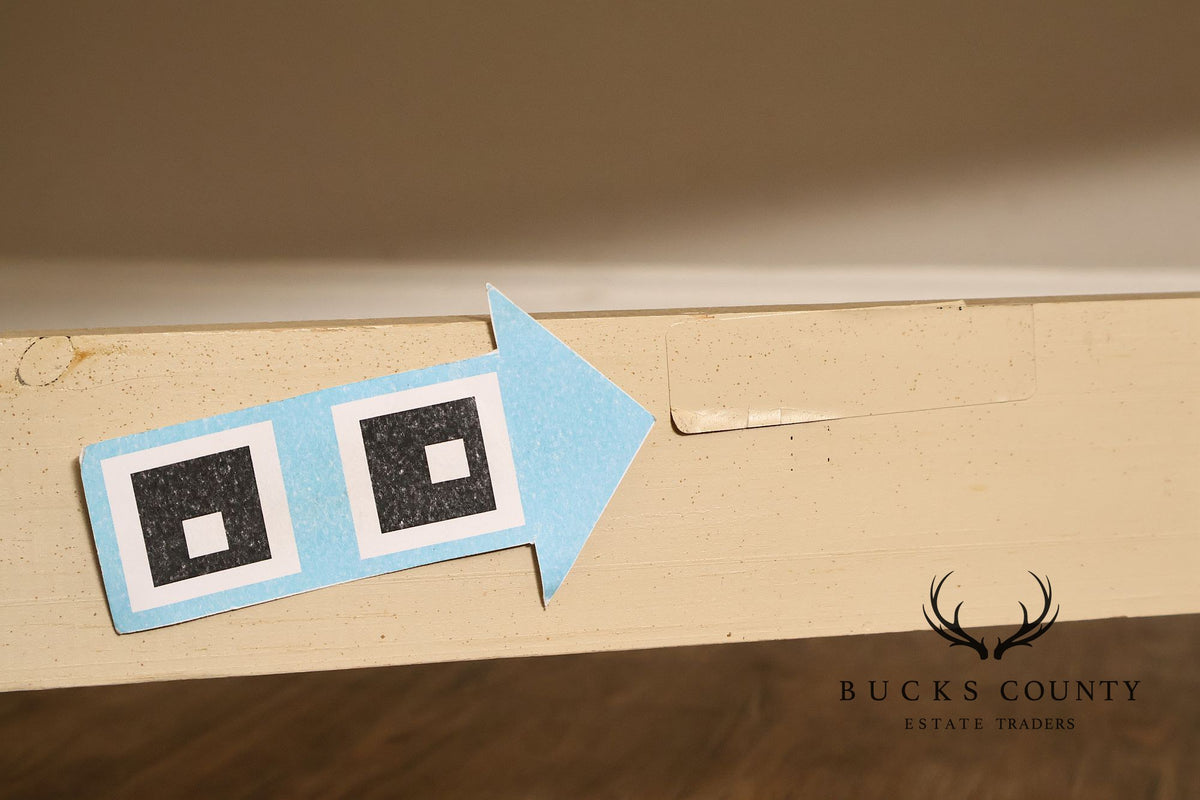 Rococo Style Painted King Size Bedframe