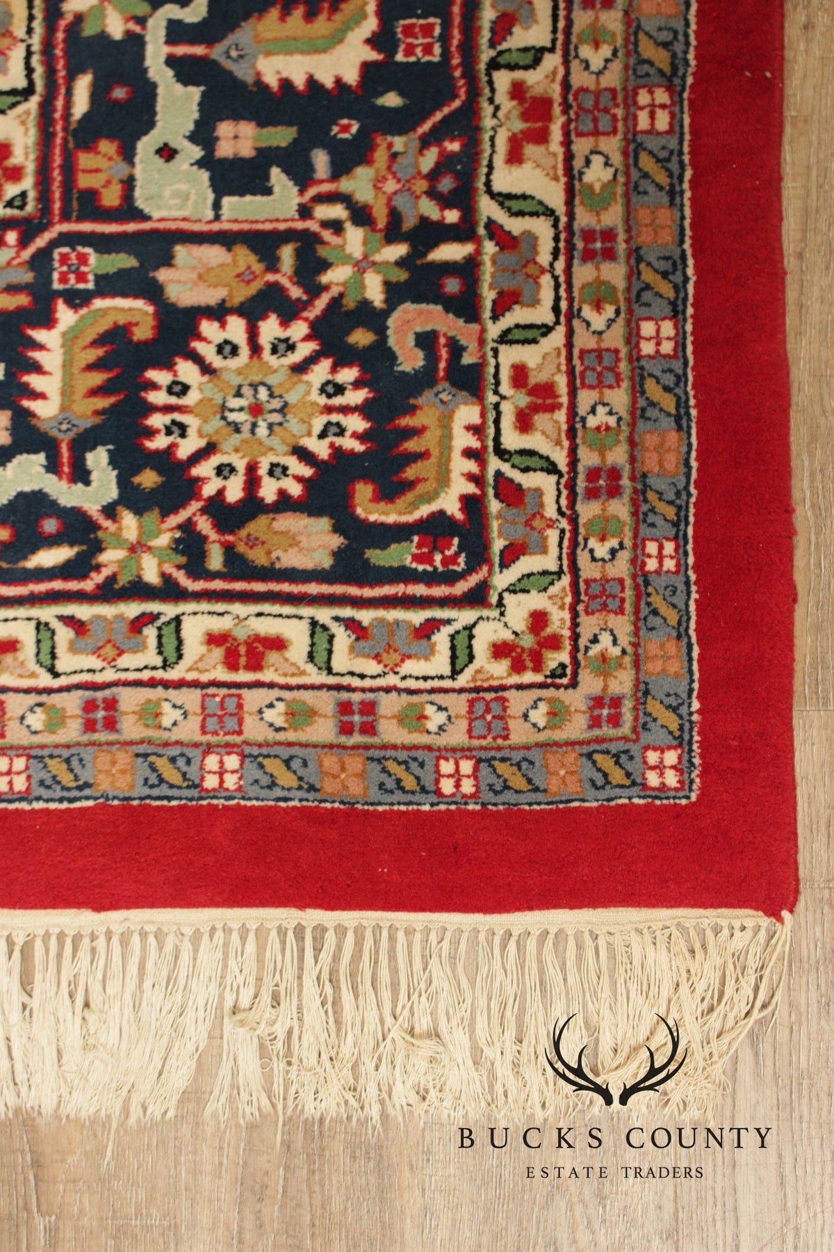 Heriz Style Wool Area Rug 12' 2" x 16' 4"