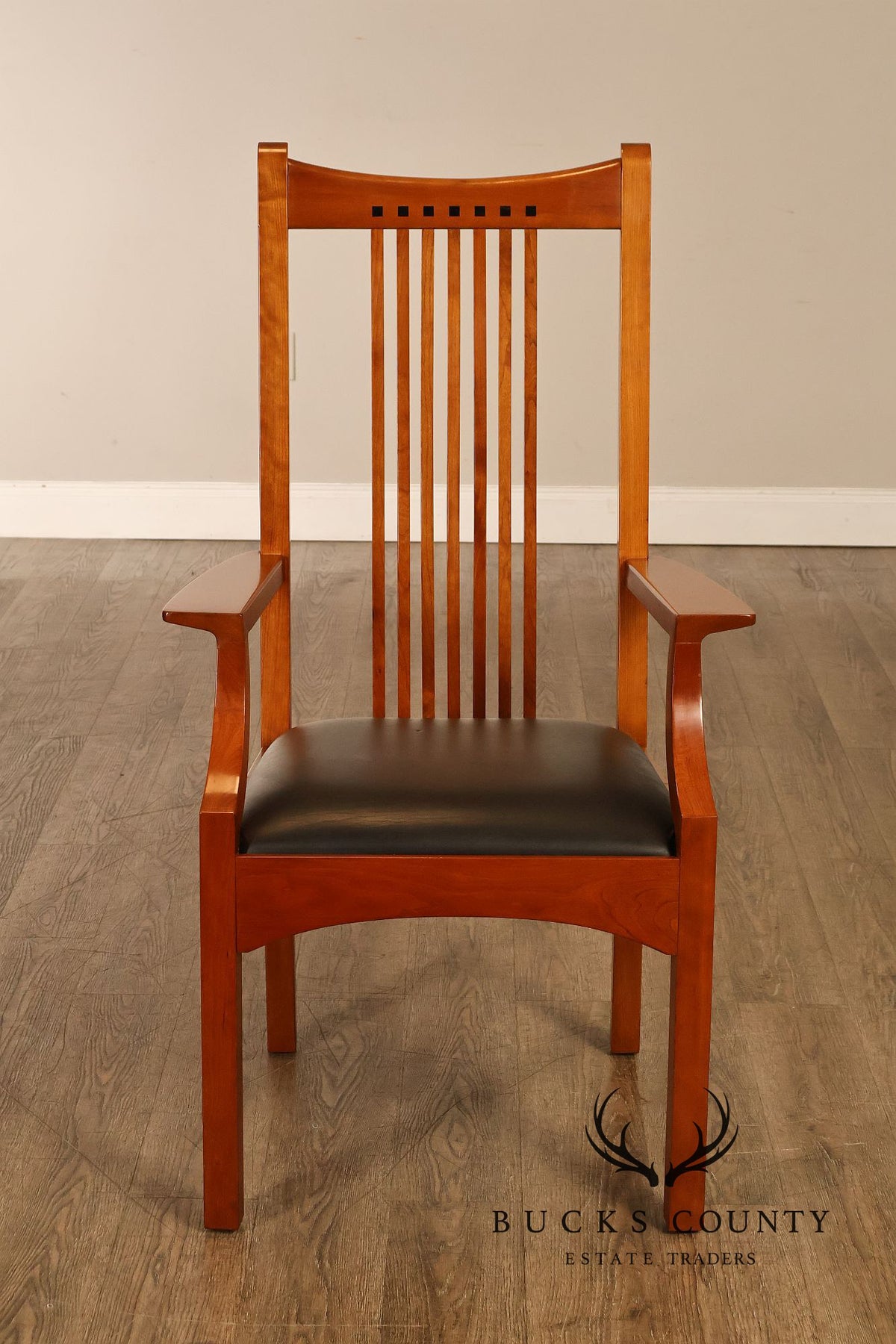 Stickley 21st Century Collection Set of Six Cherry Dining Chairs