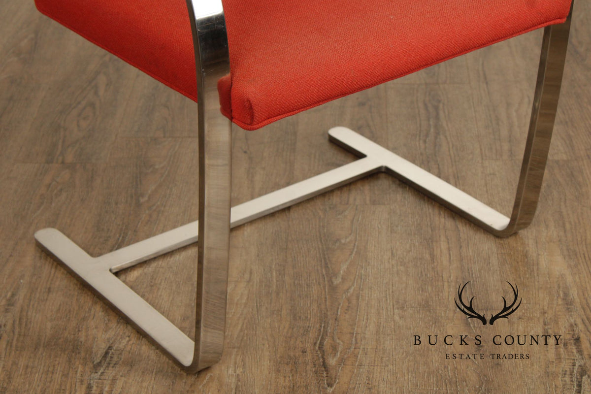 Knoll Mid Century Modern Style 'Brno' Armchair