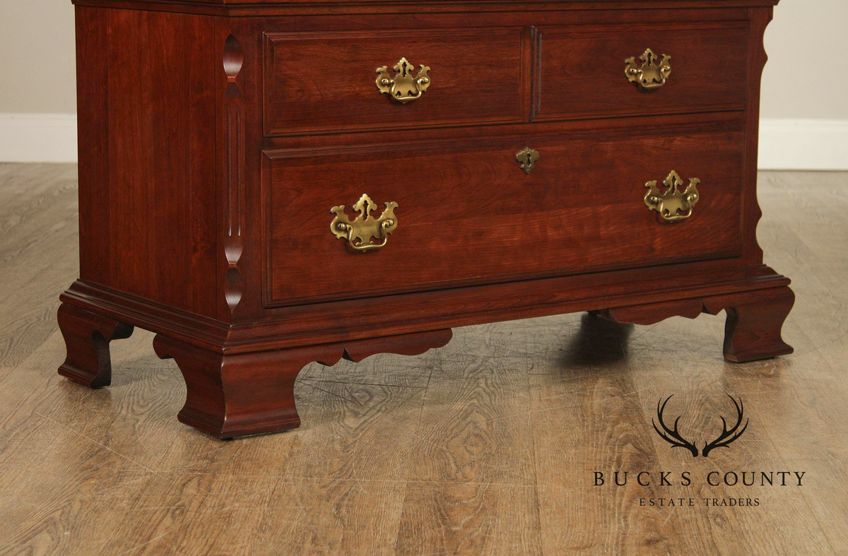 Pennsylvania House Chippendale Style Cherry Armoire