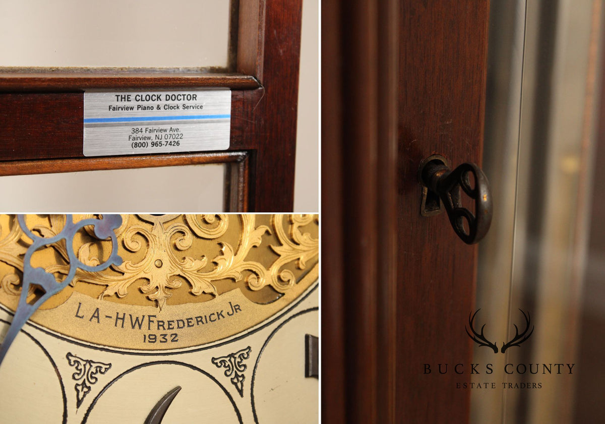Herschedede 5 Tube Grandfather Hall Clock