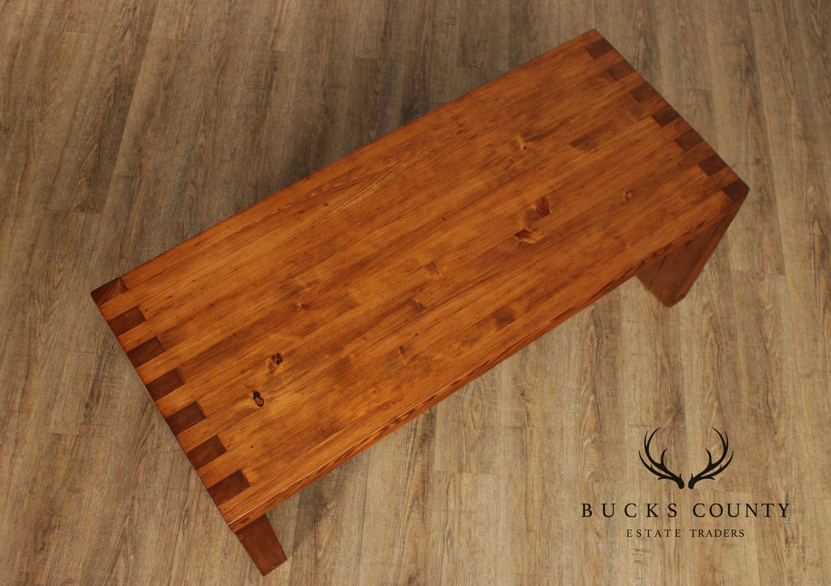 Minimalist Pine Coffee Table