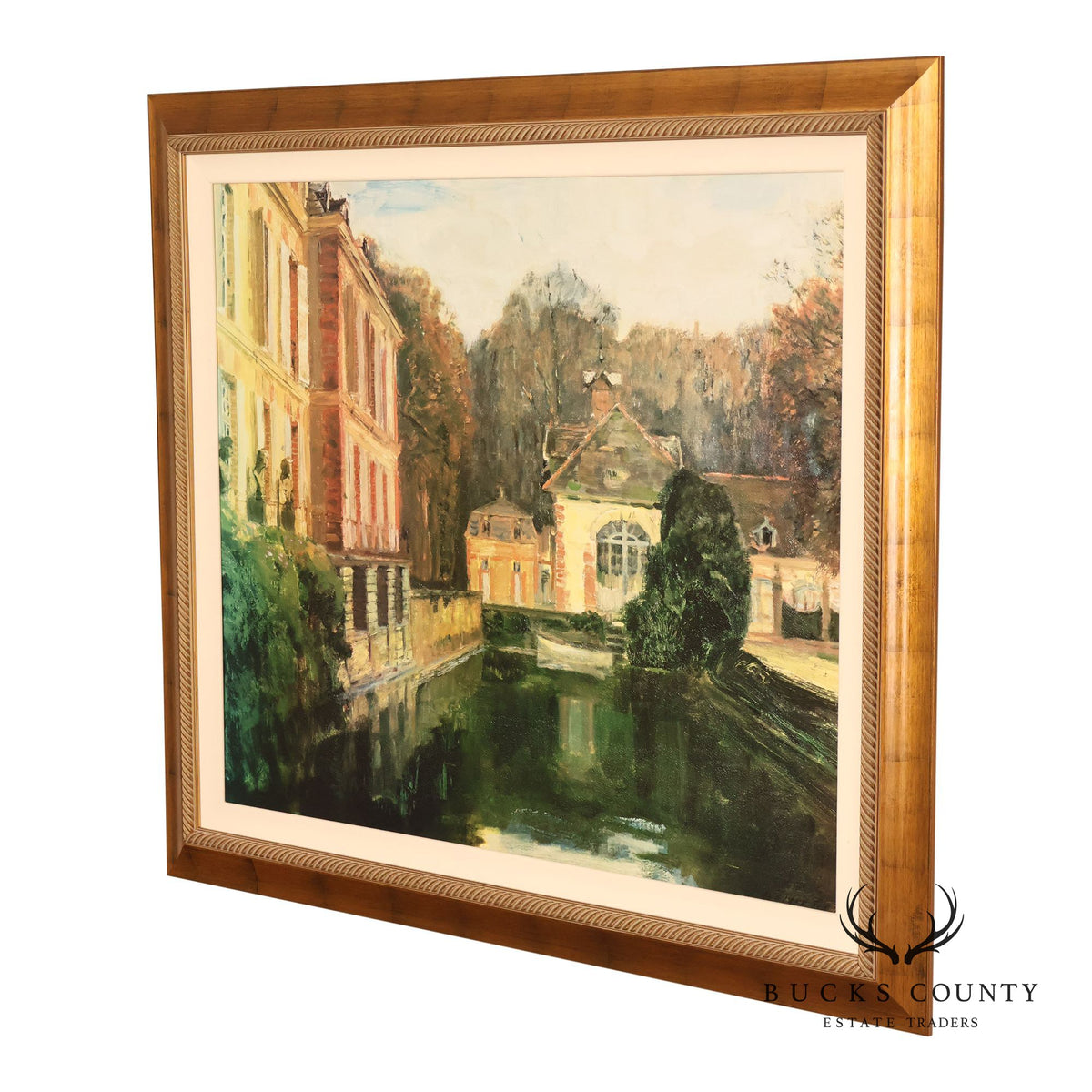 Walter Gay Framed Print, 'Chateau Du Breau'