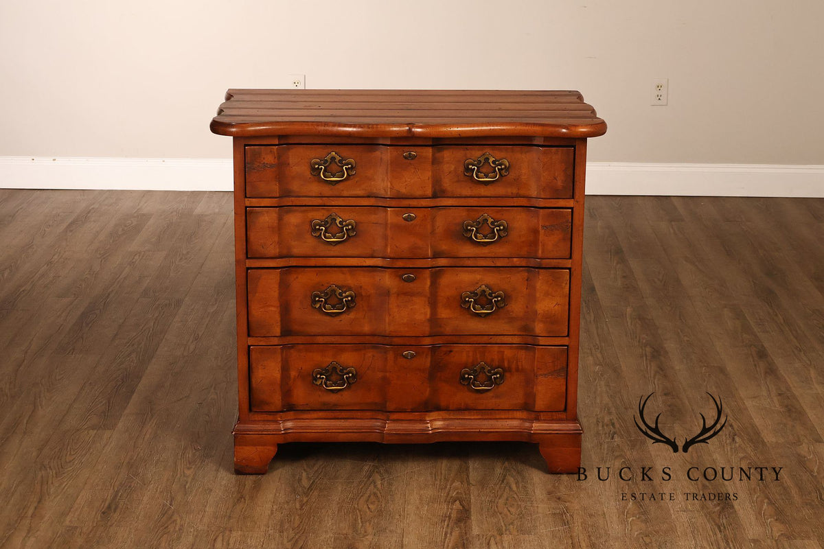 Century Furniture Georgian Style Pair of Blockfront Chests