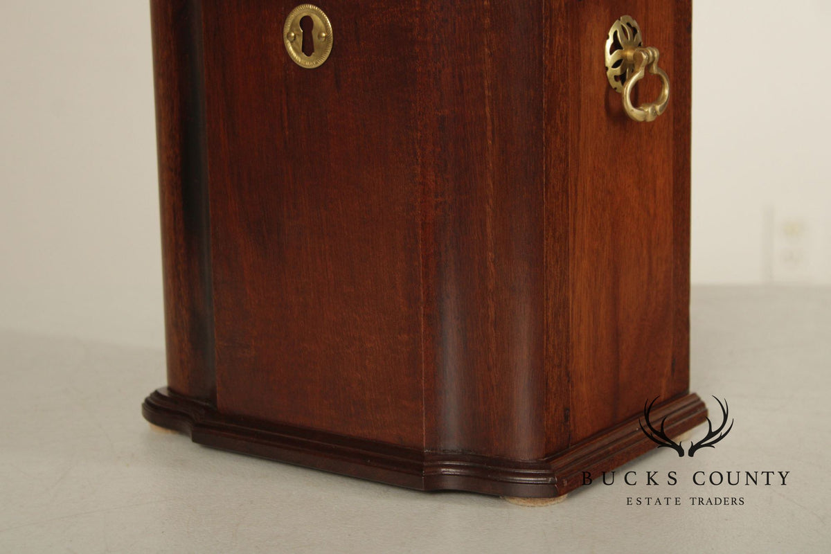 Federal Style Pair Of Mahogany Inlaid Knife Boxes