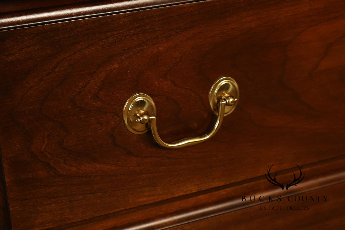 Harden Chippendale Style Cherry Armoire