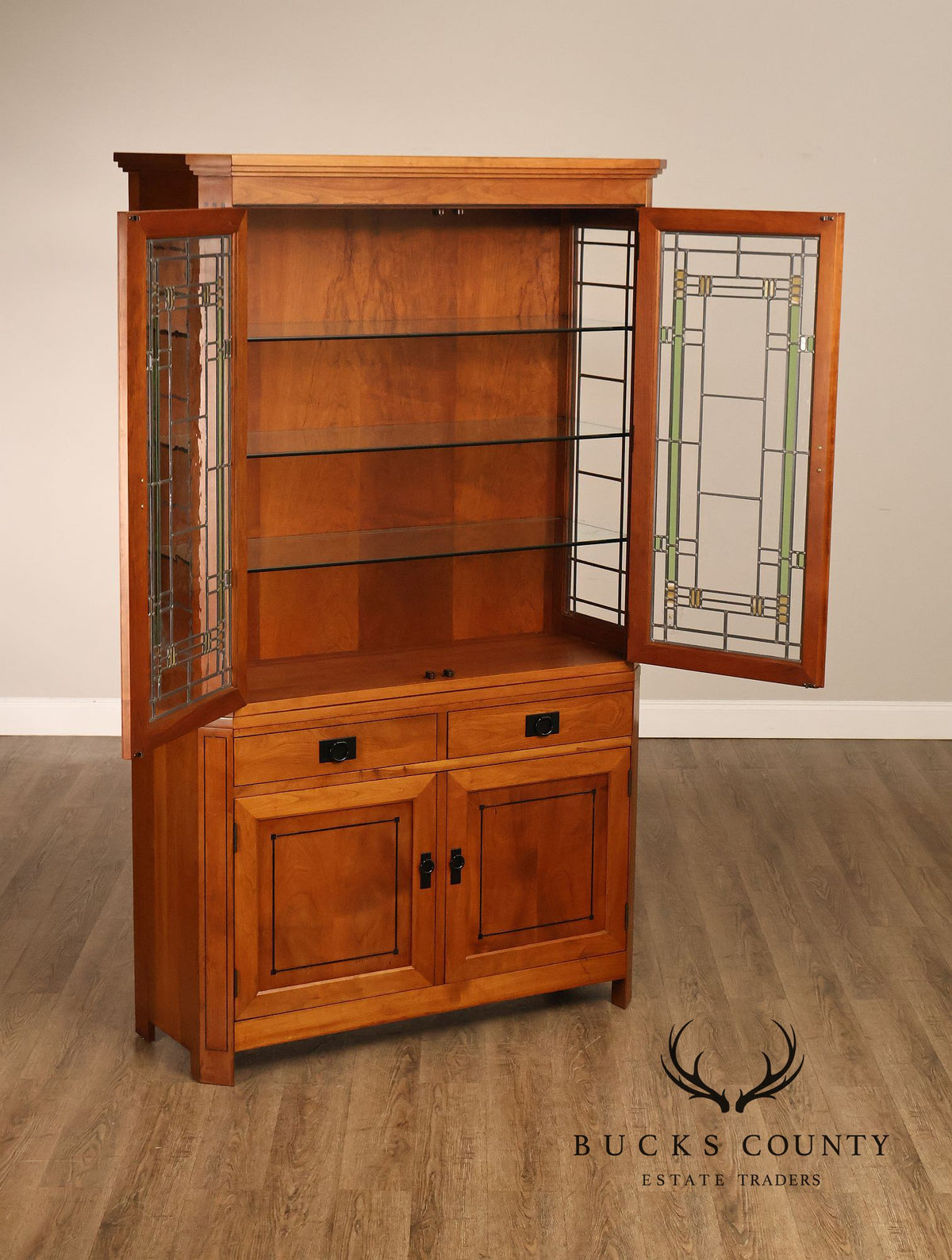 Stickley 21st Century Collection Cherry China Cabinet