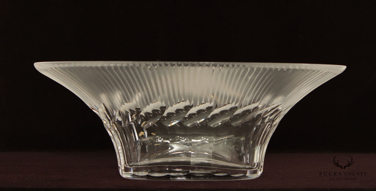 Ceska Czech Cut Glass or Crystal Bowl