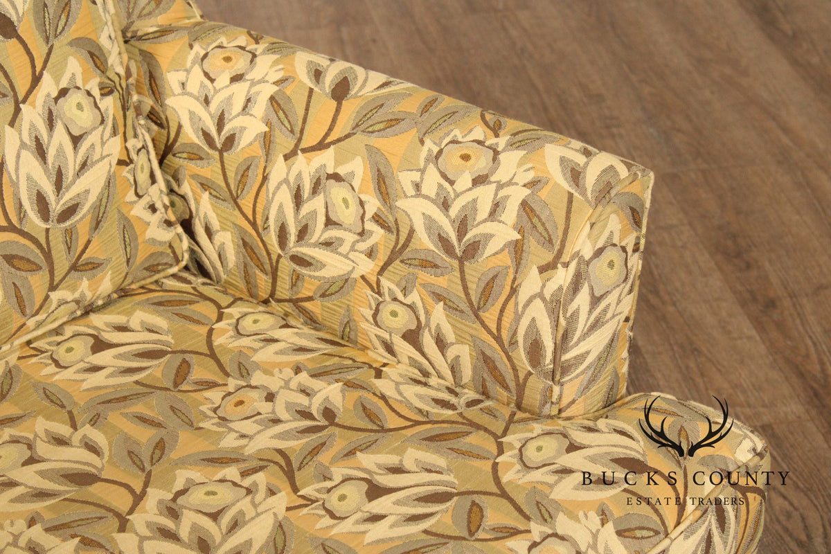 Vintage Pair of Upholstered Lounge Armchairs