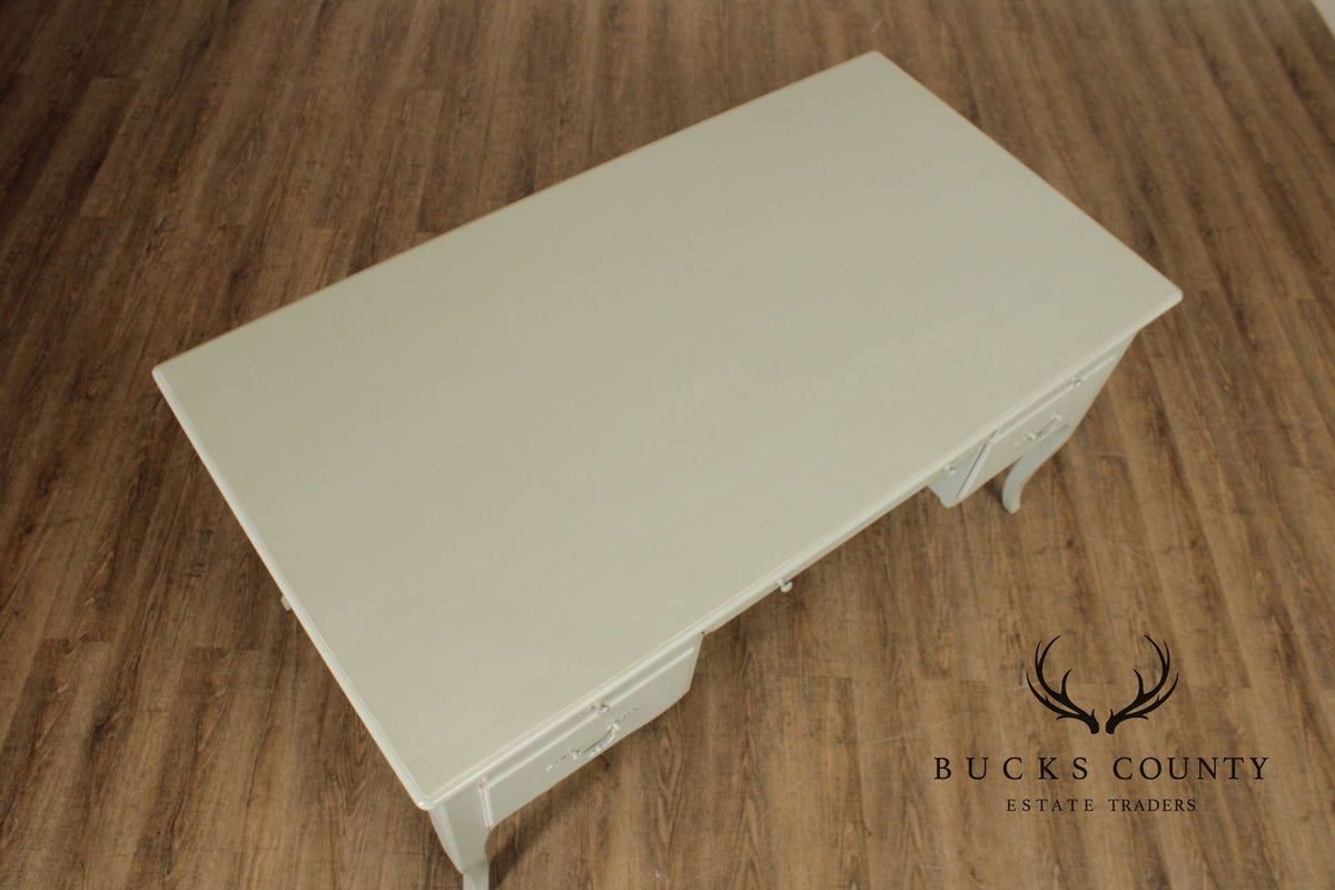 Ethan Allen 'Maison' Painted Executive Writing Desk