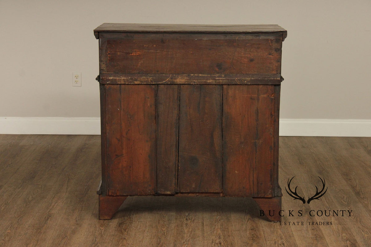 Antique English Charles II Style Oak Chest of Drawers
