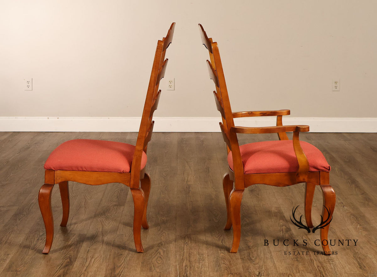 Ethan Allen 'Legacy' Set of Eight Dining Chairs