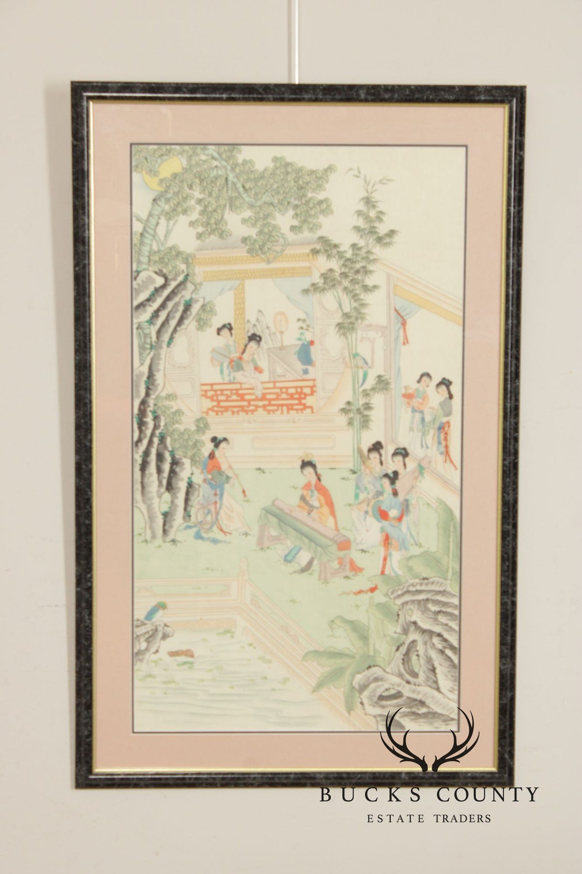 Chinese School Framed Print, Musicians