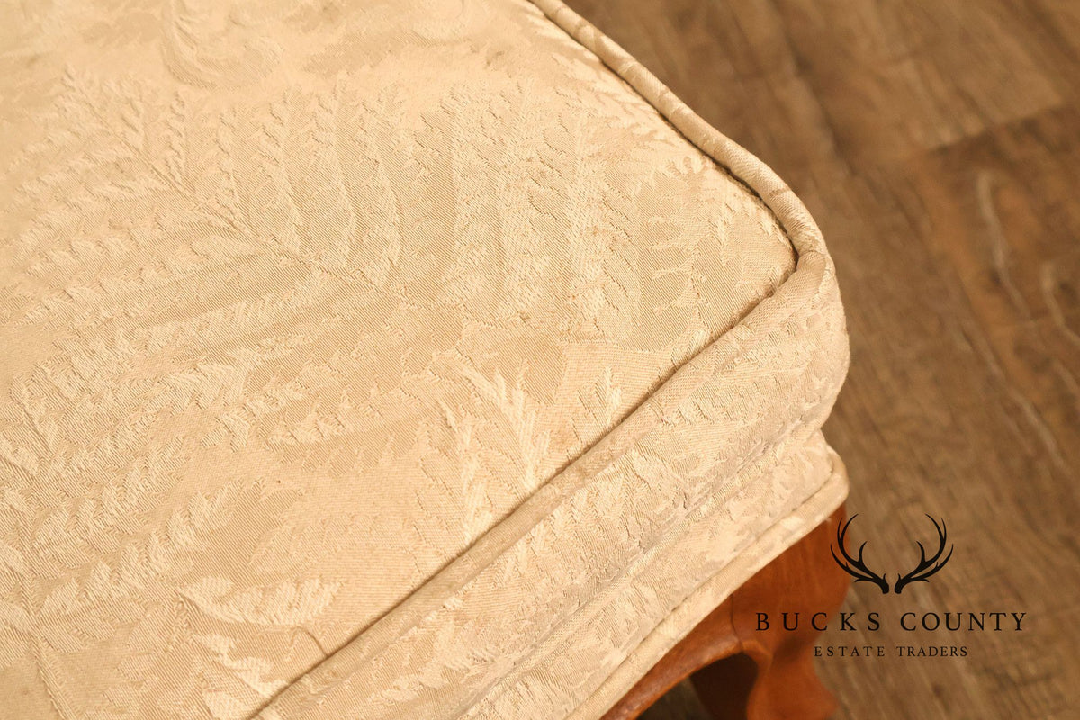 Ethan Allen French Country Style Small Foot Stool