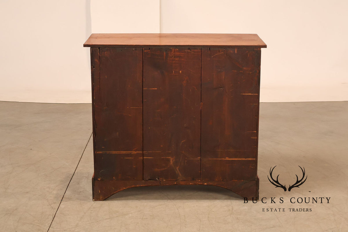 Antique American Chippendale Tiger Maple Chest