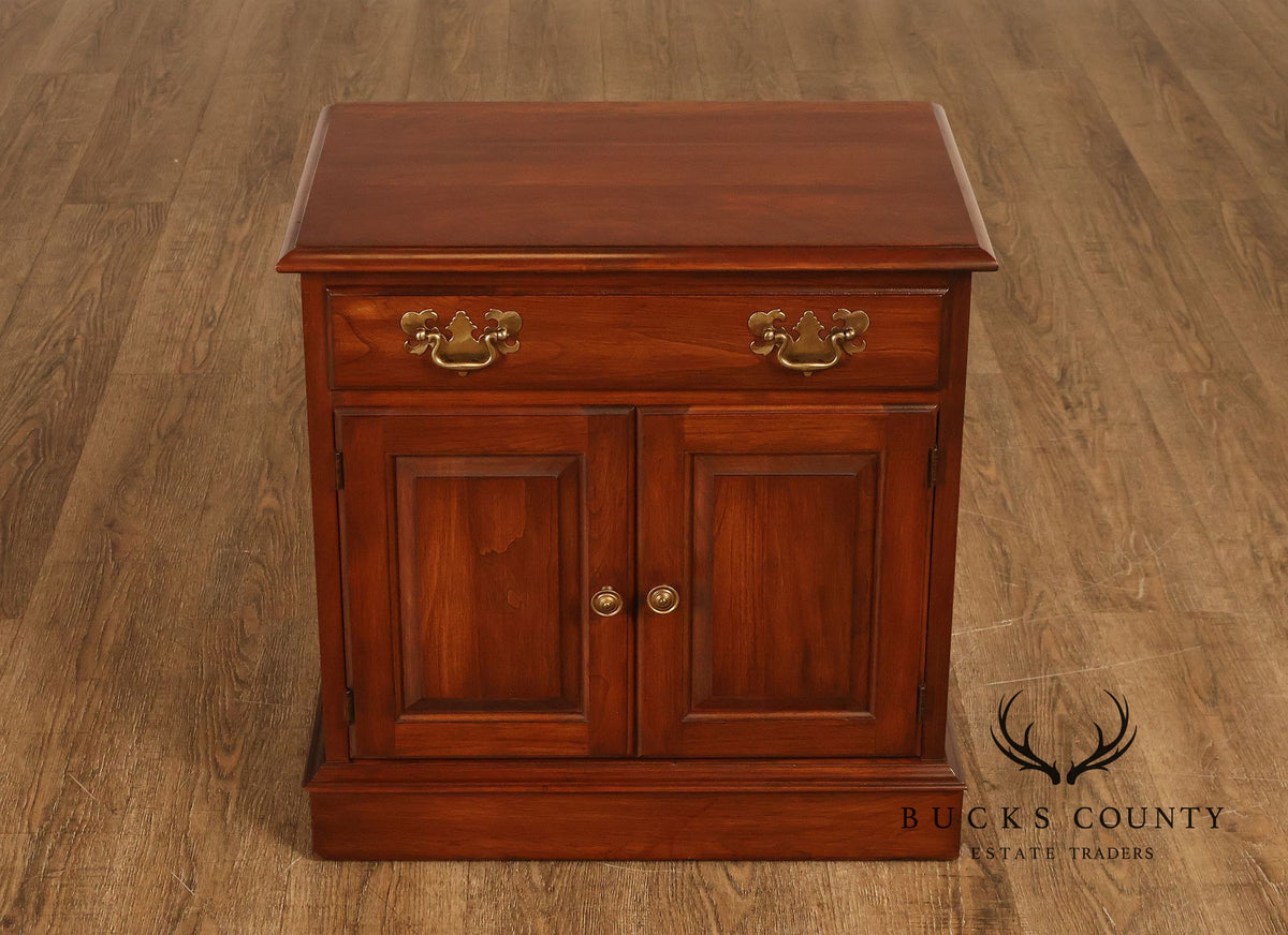 Pennsylvania House Cherry One Drawer Cabinet Nightstand