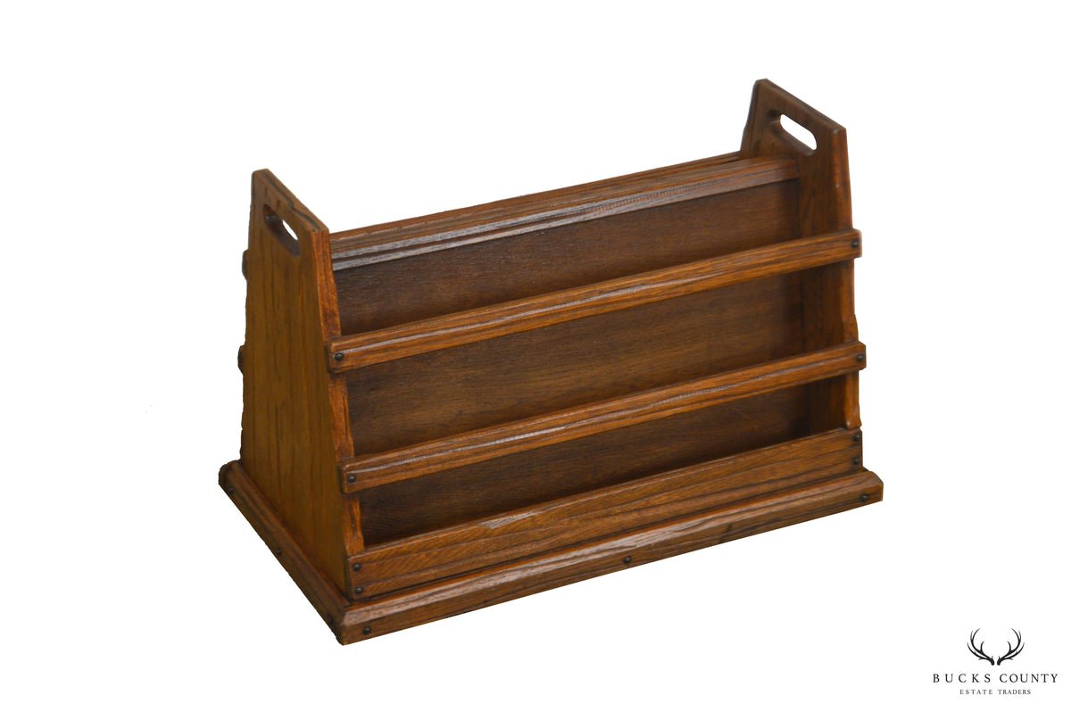 Brandt Ranch Oak Magazine Rack