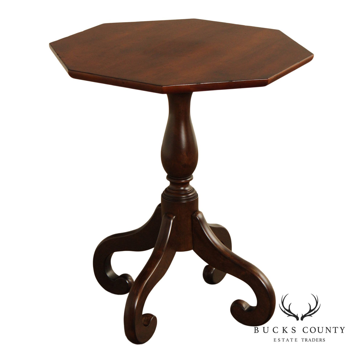 Kincaid Artisan’s Shoppe Solid Wood Octagonal Side Table