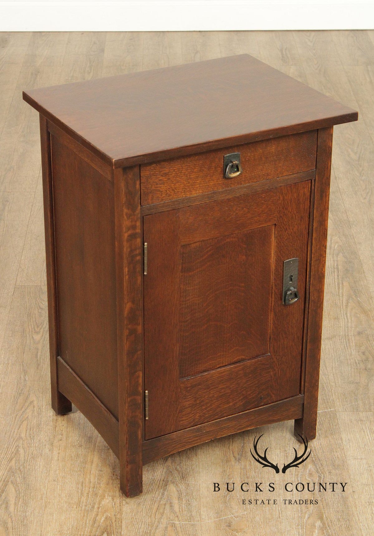 Stickley Mission Collection Oak Cabinet Nightstand