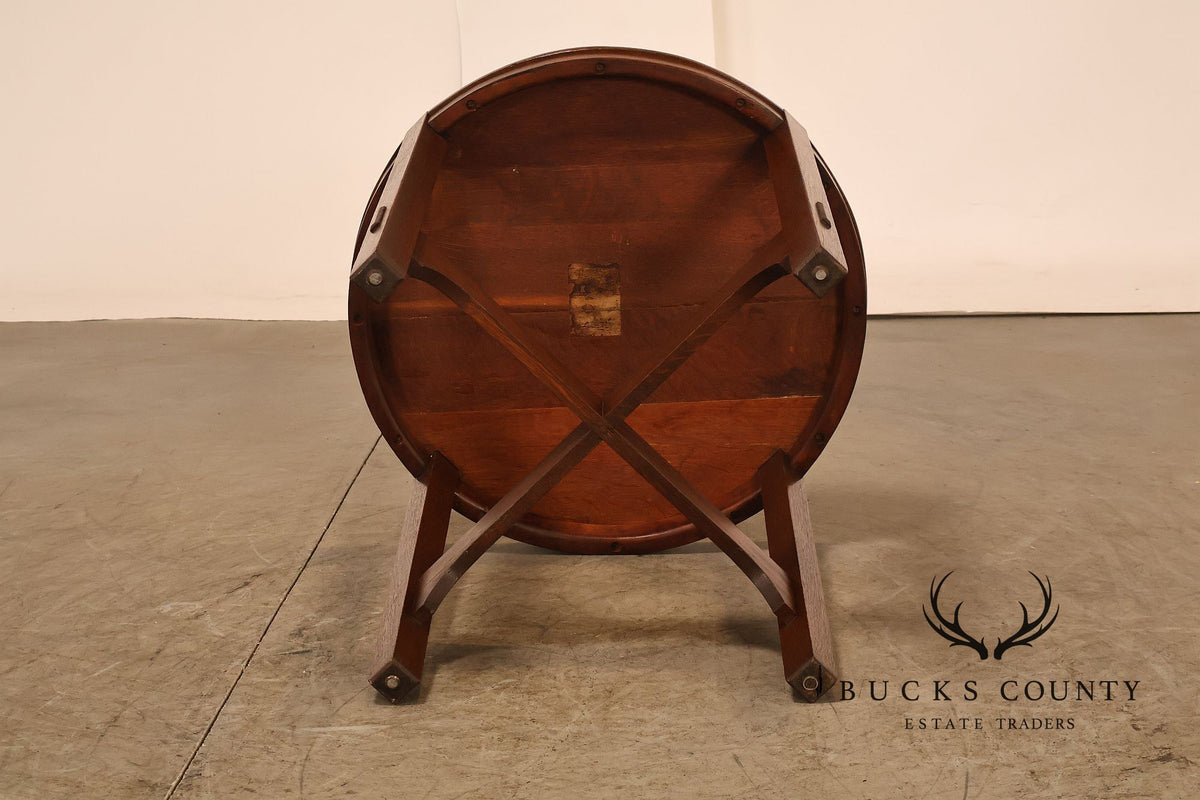 Antique Gustav Stickley Model 644 Mission Oak Round Table