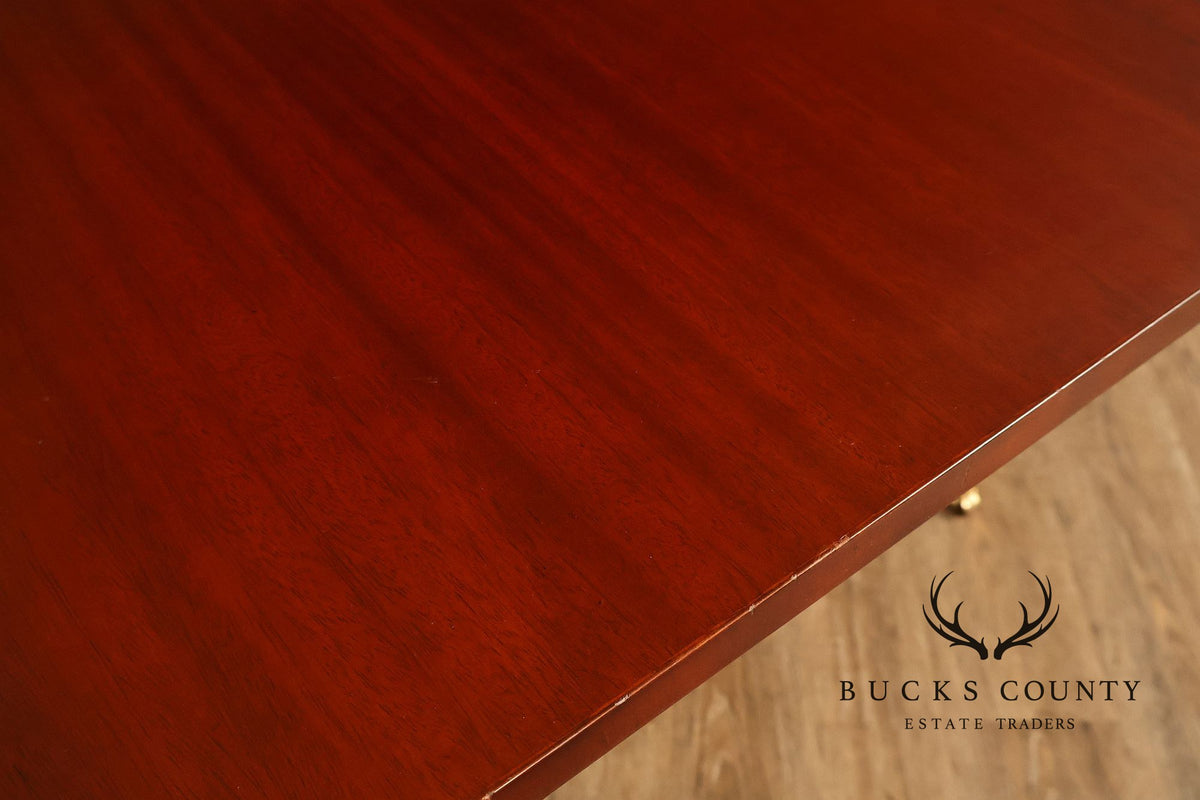 Kindel 'Winterthur' Double Pedestal Mahogany Dining Table