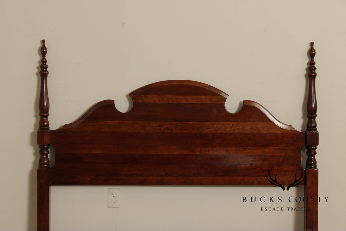 Chippendale Style Cherry Queen Poster Headboard