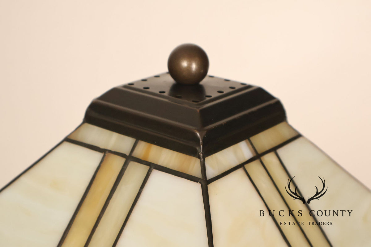 Stickley Mission Collection Oak Ellis Table Lamp