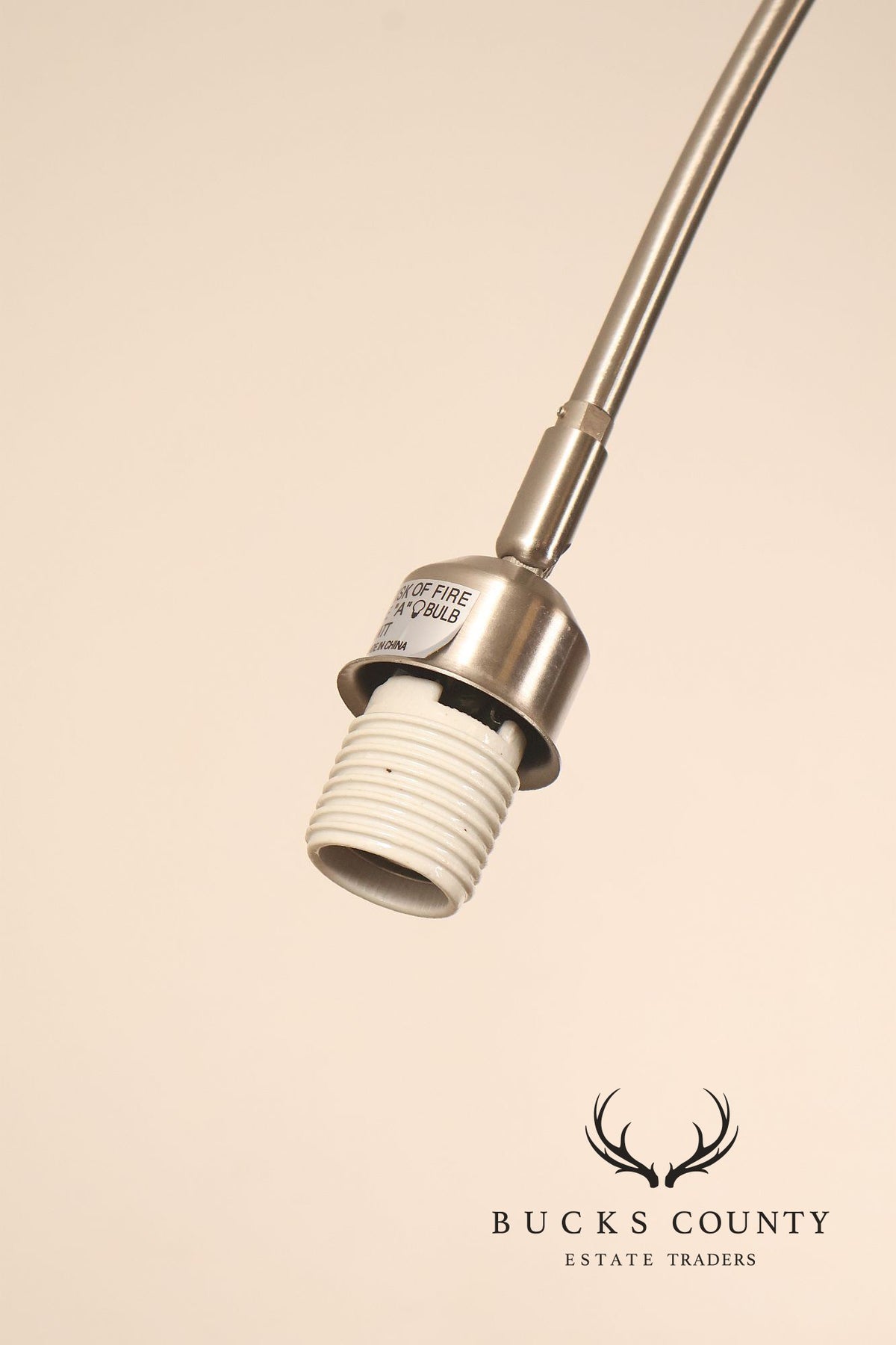 Nova Contemporary Brushed Nickel Arch Floor Lamp With Marble Base